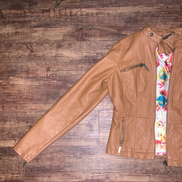 Brown Leather Jacket - Picture 2 of 4